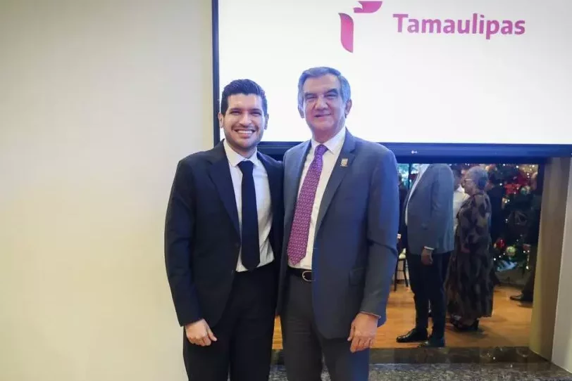 El alcalde Beto Granados le agradeció al gobernador Américo Villarreal Anaya por la invitación a la convivencia decembrina