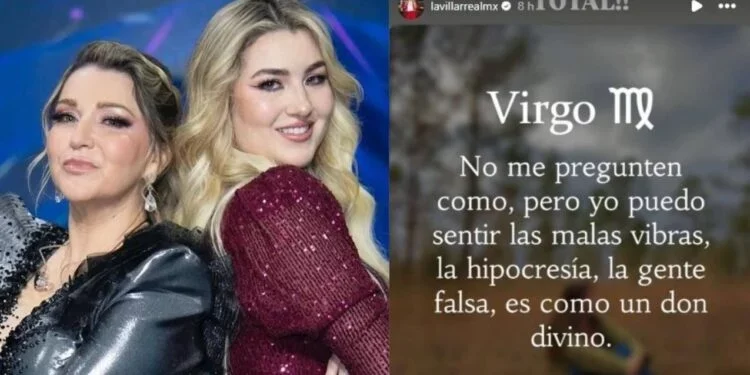 Alicia Villarreal publica mensaje tras confirmarse su distanciamiento con Melenie Carmona
