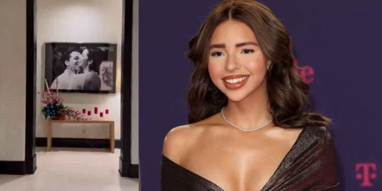 Angela Aguilar sorprende al mostrar la decoración navideña de su casa