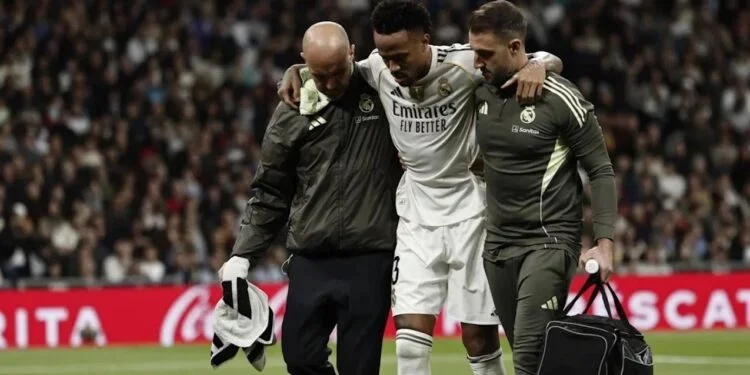 Baja sensible en el Real Madrid, se confirma lesión grave de Éder Militão