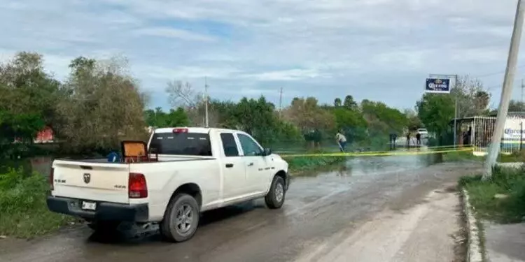 Reportan leve desbordamiento en el canal Rodhe en Reynosa, Tamaulipas