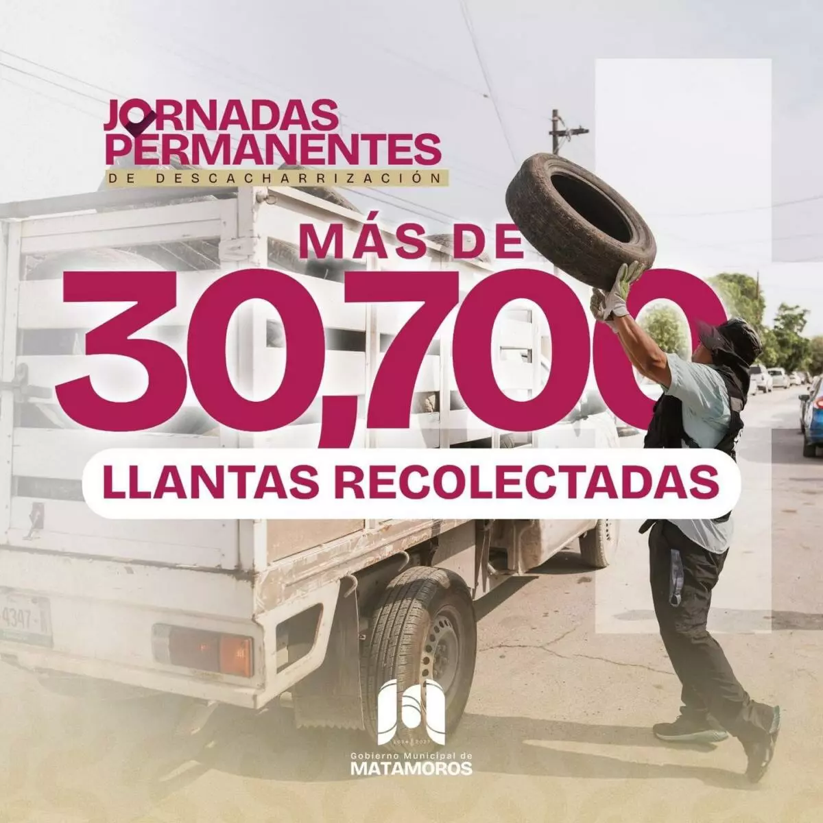 El Gobierno Municipal de Matamoros refuerza acciones para un Matamoros más limpio y ordenado