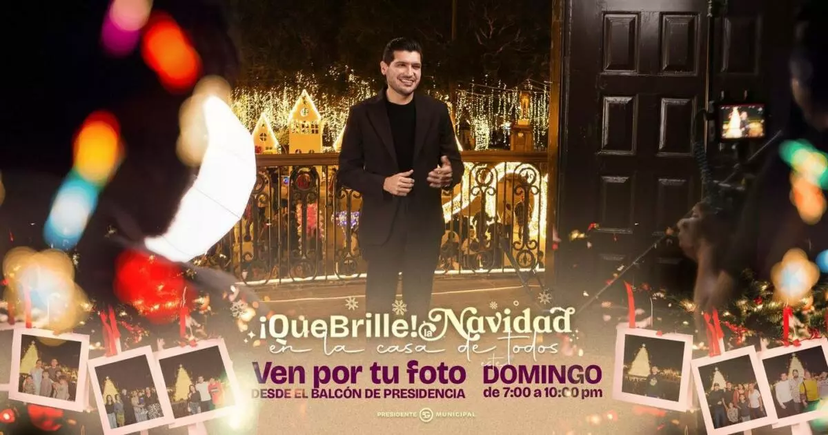 El alcalde Beto Granados invita a las familias a disfrutar del Balcón de Presidencia este domingo