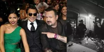 Christian Nodal comparte escenario íntimo con la familia Aguilar