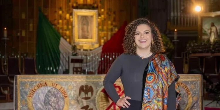 Lucero Mijares vuelve a la Basílica para celebrar a “La Virgen de Guadalupe”