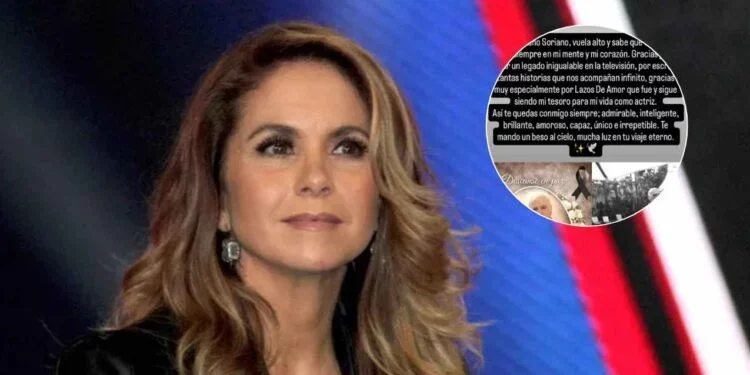 Lucero lamenta la muerte de querido ex productor de Televisa