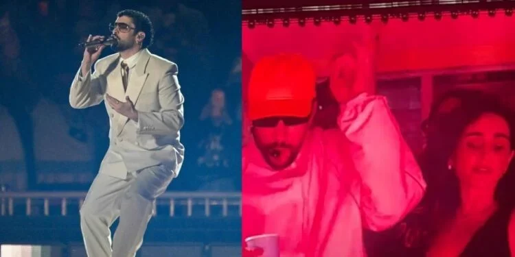 Renata Notni, Boneta y Ana de la Reguera sorprenden en “La Casita” de Bad Bunny en su concierto en la CDMX