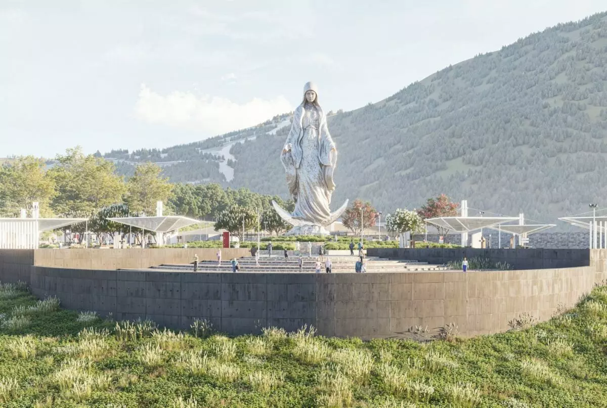 Ponen en marcha la construcción de la plazoleta turística en El Chorrito