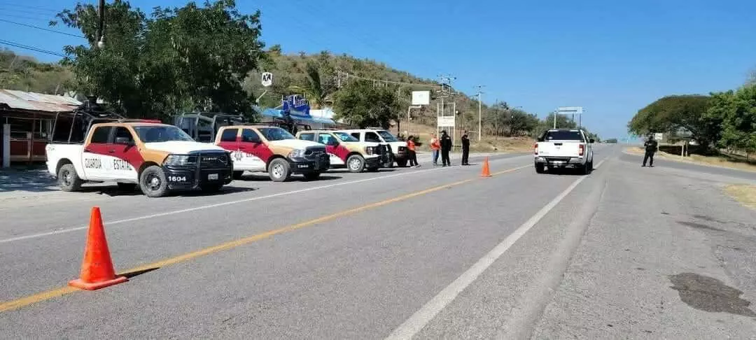 Guardia Estatal fortalece la vigilancia en rutas carreteras y zonas de alto flujo turístico y comercial