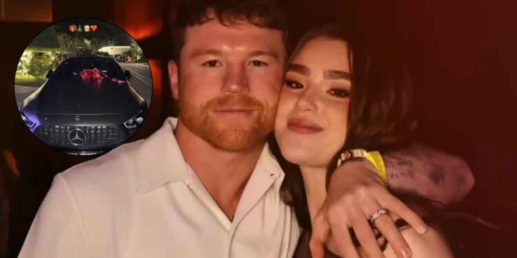 Saúl “El Canelo” Álvarez sorprende a su hija Emily con auto de lujo como regalo de Navidad