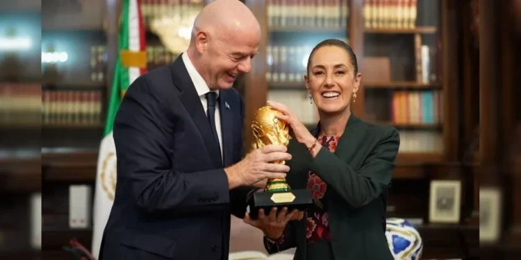 Claudia Sheinbaum irá al sorteo del Mundial 2026 en Washington