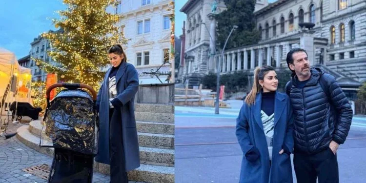 Sofía Rivera Torres comparte fotos de su primera Navidad como mamá desde Europa