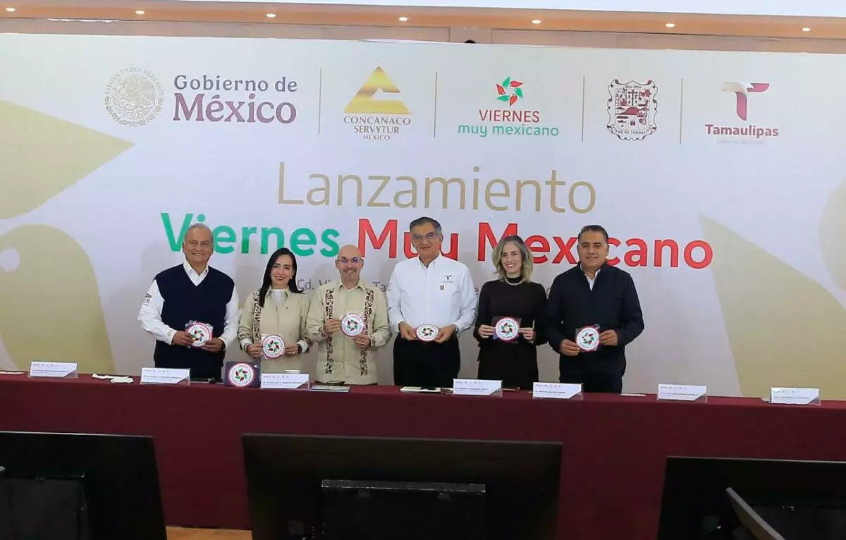 “Viernes muy mexicano” recibe reconocimiento de CONCANACO SERVYTUR por impulso del gobernador Américo Villarreal