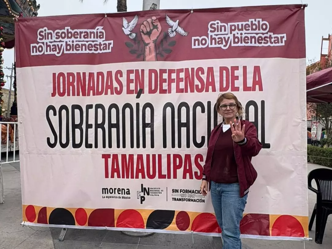 Respaldan tamaulipecos a Claudia Sheinbaum: la soberanía no se entrega, se defiende desde cada trinchera, afirma Magaly Deándar