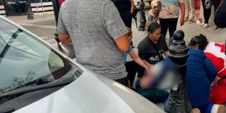 Dentista sufre posible preinfarto en la zona Centro de Reynosa, Tamaulipas