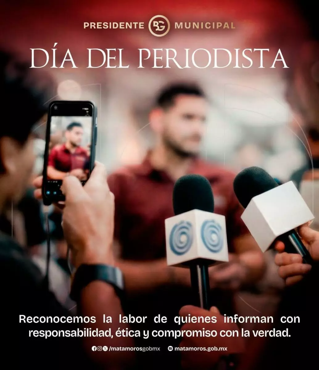 El alcalde Beto Granados felicita a las y los periodistas por su compromiso con la verdad