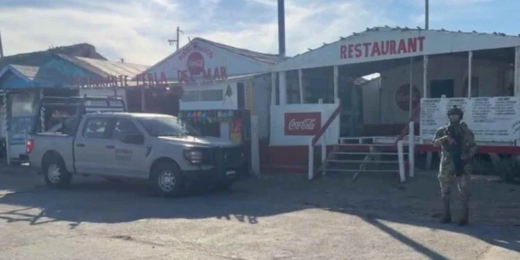 Mujer fallece al interior de un negocio de comida en la playa Bagdad de Matamoros, Tamaulipas