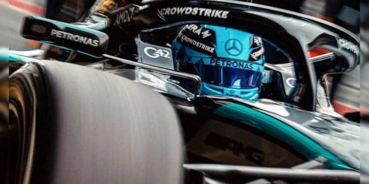 George Russell domina en Barcelona con el crono más veloz del año