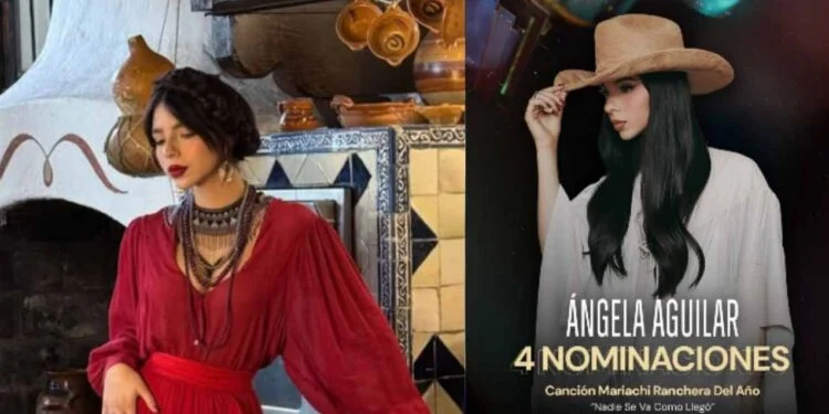 Ángela Aguilar competirá en cuatro categorías en los Premios Lo Nuestro