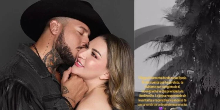 ¿Alicia Villarreal tiene problemas con su novio tras publicación?