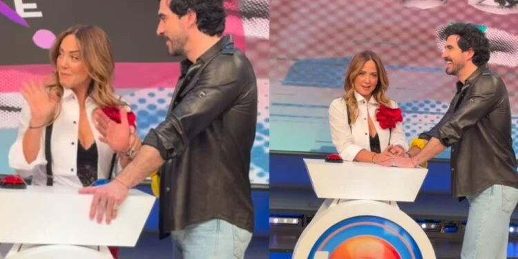 Andrea Legarreta y Luis Carlos Origel se besan en vivo en “Hoy”