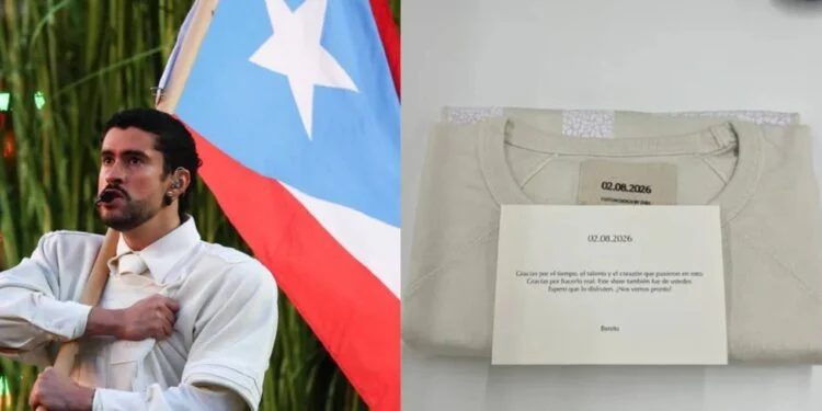 Bad Bunny sorprende a empleados de Zara con regalo tras el Super Bowl 2026
