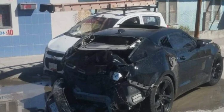 Choque múltiple moviliza a autoridades en la colonia Benito Juárez en Reynosa, Tamaulipas