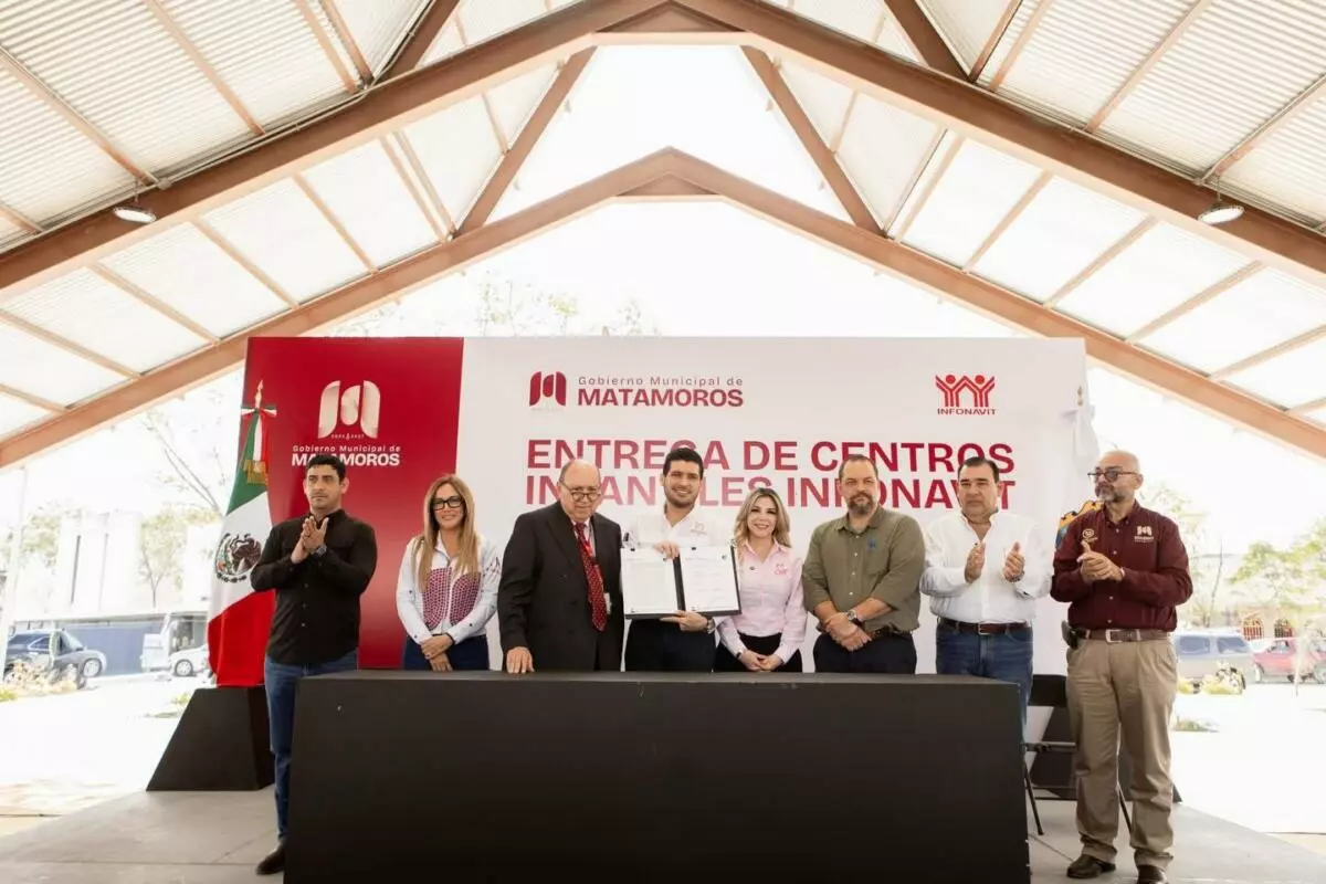 Gobierno Municipal de Matamoros inaugura Polideportivo y Centro Infantil en colonias del sector Brisas