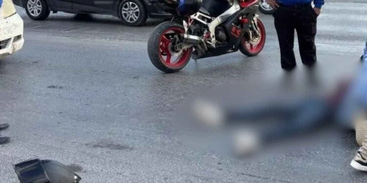 Joven distraído resulta lesionado tras ser arrollado en Matamoros, Tamaulipas