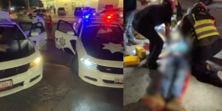 Masculino muere al ser embestido por un Camaro en Matamoros, Tamaulipas