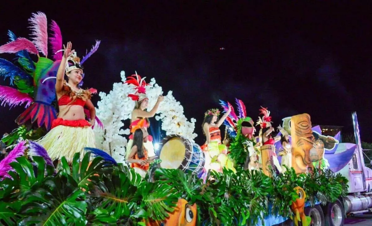 Desfile del carnaval en el sur con más de 60 participantes