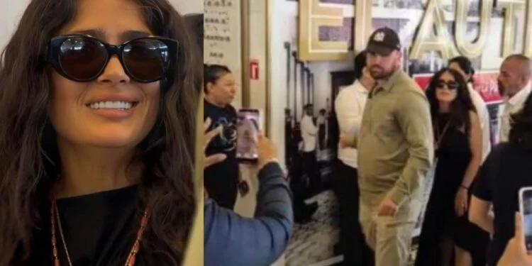 Salma Hayek reaparece en Veracruz y desata emoción entre fans