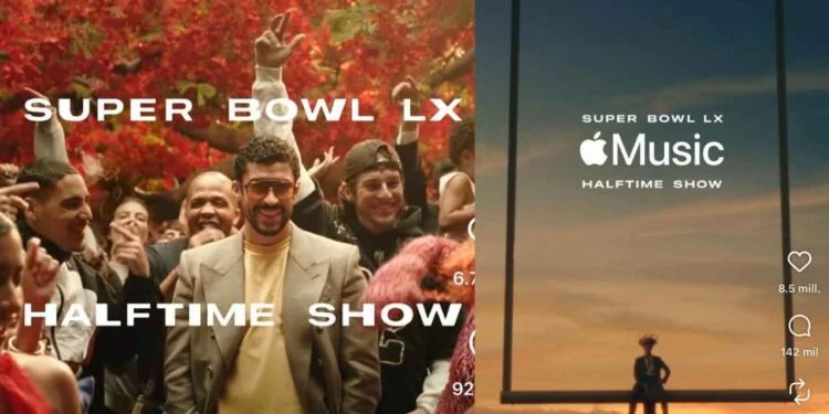 Show de medio tiempo: Sigue en vivo a Bad Bunny en el Super Bowl 2026
