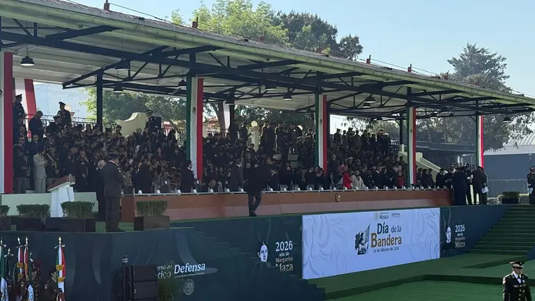 Día de la Bandera: Sheinbaum Encabeza Ceremonia Conmemorativa en Campo Marte Hoy 24 de Febrero