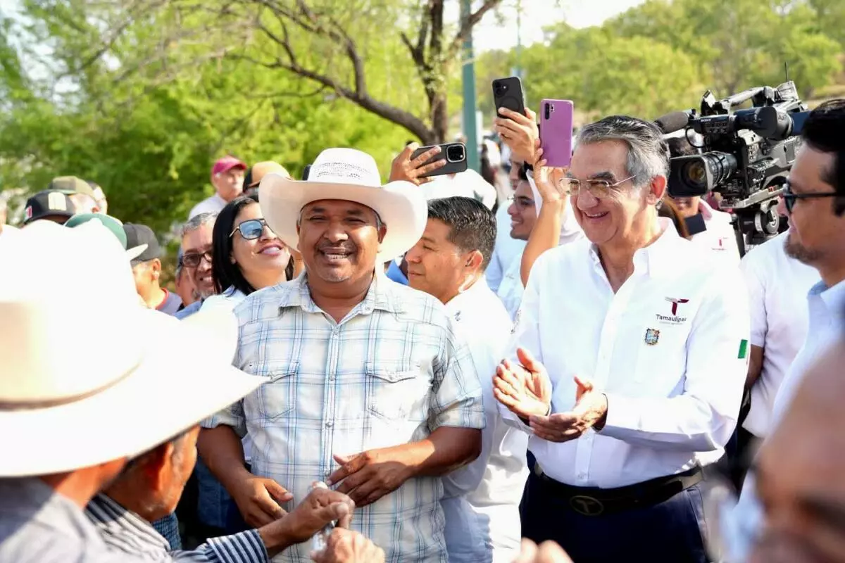 Reconocen ejidatarios de Llera apoyo del gobernador Américo Villarreal en tema con empresa eólica