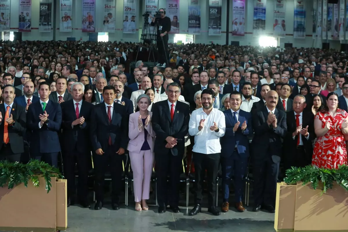 En su Cuarto Informe, el gobernador Américo Villarreal Anaya llama a no abrir paso a oligarquías mediante noticias falsas