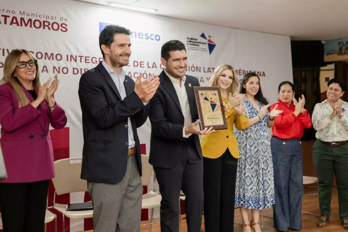 El alcalde Beto Granados destaca integración de Matamoros a coalición internacional contra la discriminación