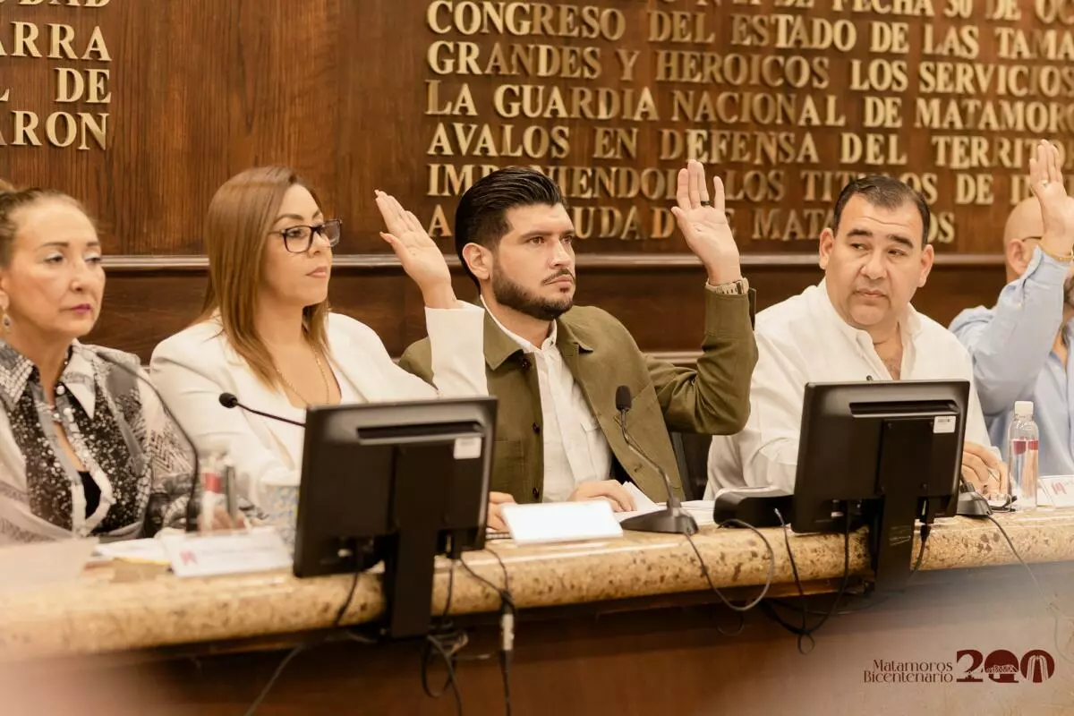 El alcalde Beto Granados encabeza aprobación del Programa Anual de Obra Pública 2026 en Matamoros