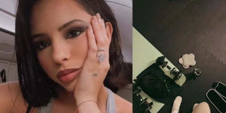 Ángela Aguilar sorprendió con una reflexión sobre fe y constancia en el gimnasio