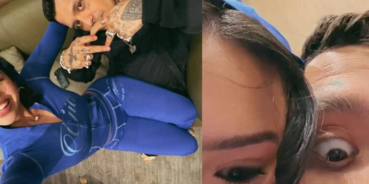 Christian Nodal y Ángela Aguilar se ríen de su frase icónica “Amoooor”