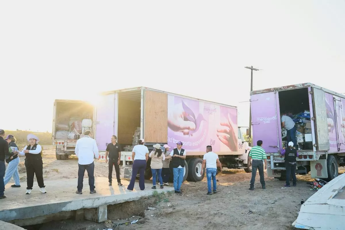 DIF Tamaulipas cumple en Matamoros con familias de Higuerillas