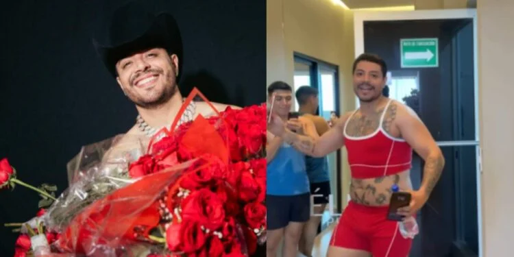 Eduin Caz sorprende con look deportivo en estudio de pilates de su esposa