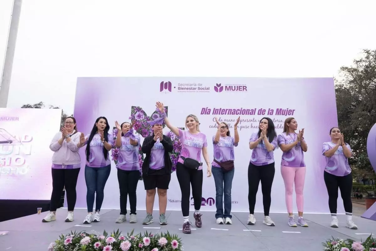 El Gobierno Municipal de Matamoros impulsa la Carrera Conmemorativa 8M