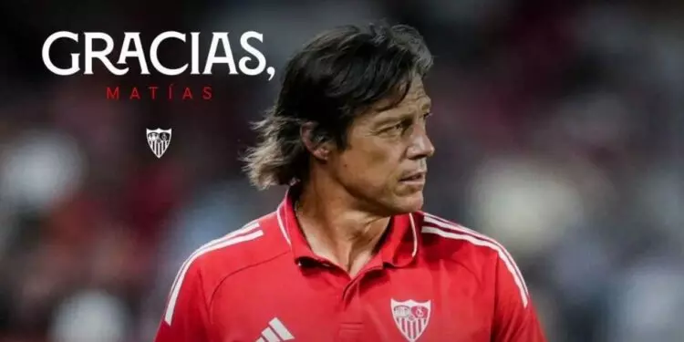 Sevilla hace oficial la destitución de Matías Almeyda como su entrenador