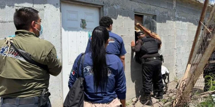 Joven golpea a su abuela en la colonia Santa Lucía en Matamoros, Tamaulipas