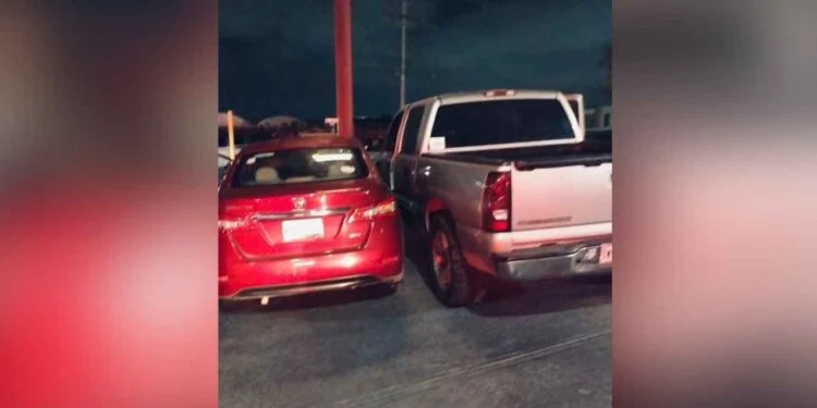 Mujer en aparente estado de ebriedad protagoniza accidente en Matamoros, Tamaulipas