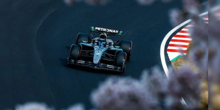 ¿Trampa o ingenio? La FIA inspecciona el alerón de Mercedes en Japón