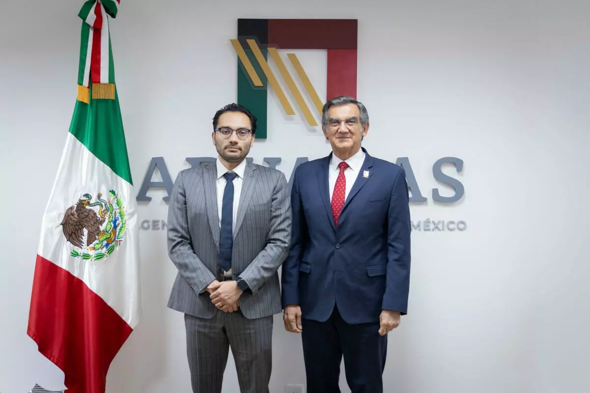 Gobernador Américo Villarreal Anaya fortalece proyectos estratégicos tras reunión con nuevo titular de Aduanas