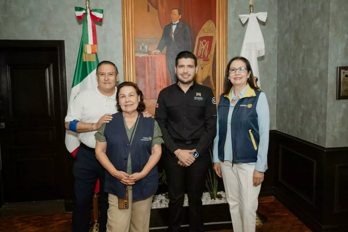 El alcalde Beto Granados fortalece vínculos con Rotary Internacional en favor del impacto social