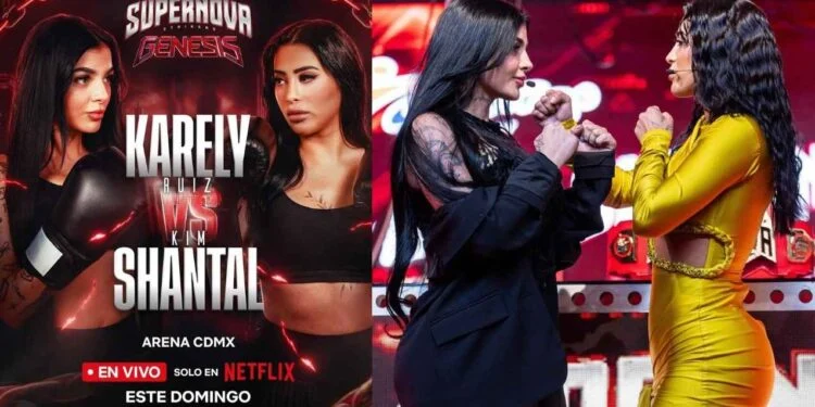 Supernova Génesis 2026: ¿A qué hora y dónde ver la pelea de box entre Karely Ruiz vs Kim Shantal?
